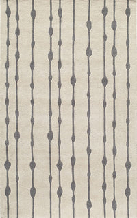 Momeni Delhi Dl-64 Grey Striped Area Rug