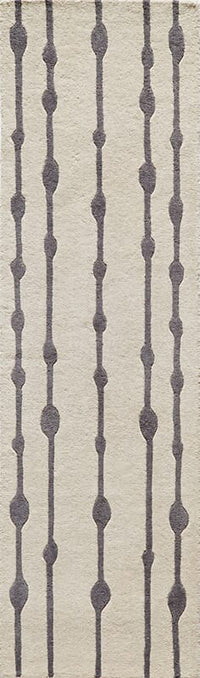 Momeni Delhi Dl-64 Grey Striped Area Rug