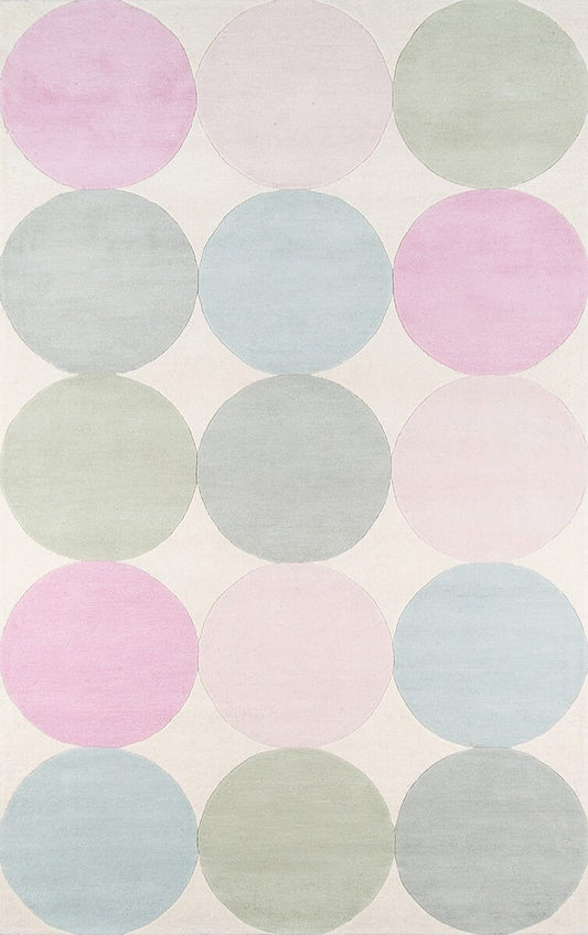 Momeni Novogratz Delmar Agatha Dots Del-1 Multi Geometric Area Rug