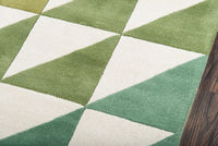 Momeni Novogratz Delmar Del-6 Lime Geometric Area Rug