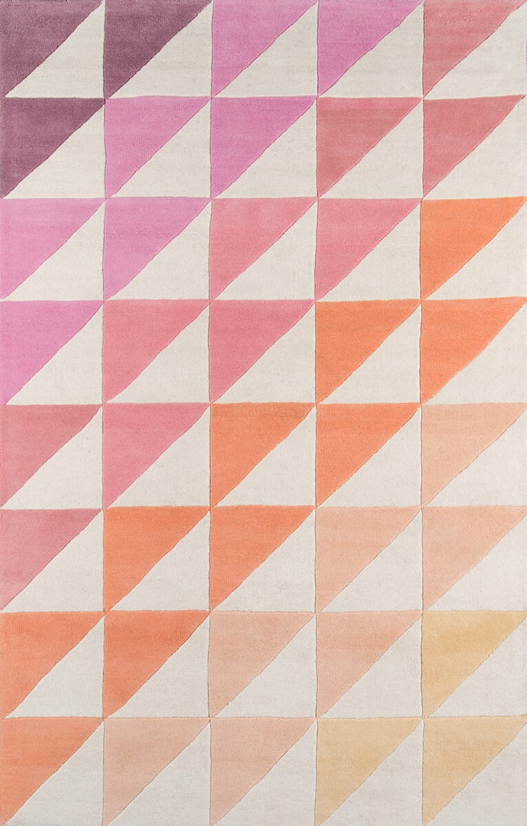 Momeni Novogratz Delmar Del-6 Pink Geometric Area Rug