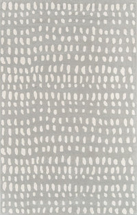 Momeni Novogratz Delmar Boho Dots Del11 Grey Area Rug