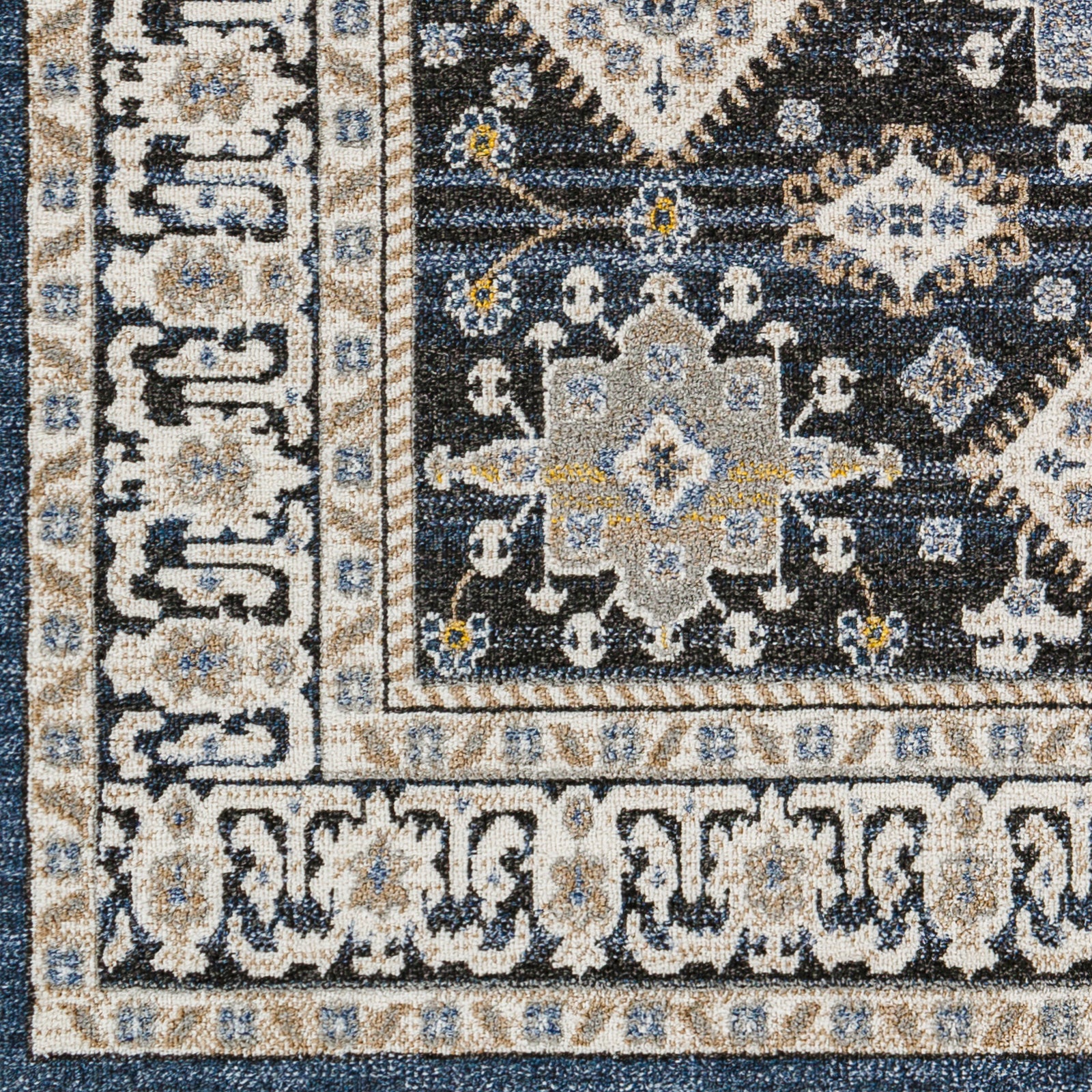 Surya Delphi Dep-2307 Black Area Rug