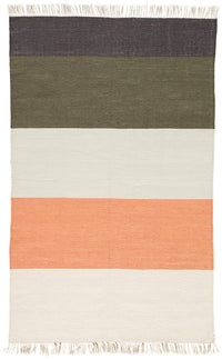 Jaipur Desert Swane Des18 Canyon Sunset / Beetle Striped Area Rug