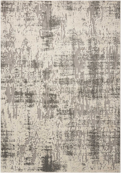 Nourison Michael Amini Gleam Ma602 Ivory/Grey Area Rug