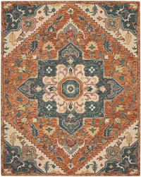 Nourison Bahari Bah02 Rust Area Rug