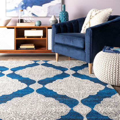 Nuloom Merideth Nme3124A Blue Area Rug