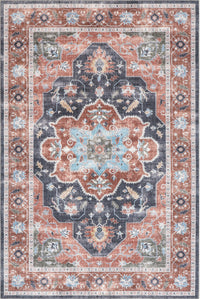 AreaRugs.com Wavaj Nwa1128A Red Area Rug