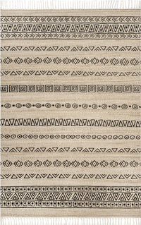 Nuloom Ellis Tribal Fiesta Nel1934A Natural Area Rug