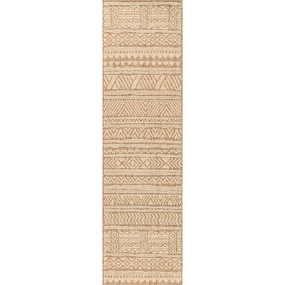 Nuloom Abbey Tribal Nab1799A Beige Area Rug