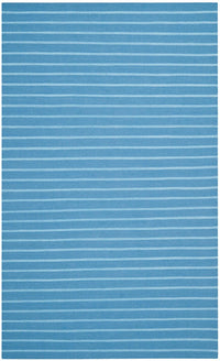 Safavieh Dhurries Dhu313A Blue Striped Area Rug