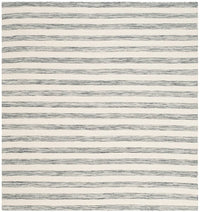 Safavieh Dhurries Dhu575A Grey / Ivory Striped Area Rug