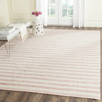 Safavieh Dhurries Dhu575D Rust / Ivory Striped Area Rug