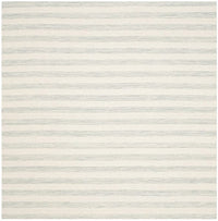 Safavieh Dhurries Dhu575G Light Blue / Ivory Striped Area Rug