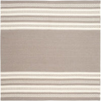 Safavieh Dhurries Dhu601A Light Brown Striped Area Rug