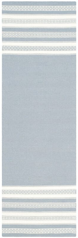 Safavieh Dhurries Dhu601B Grey Striped Area Rug