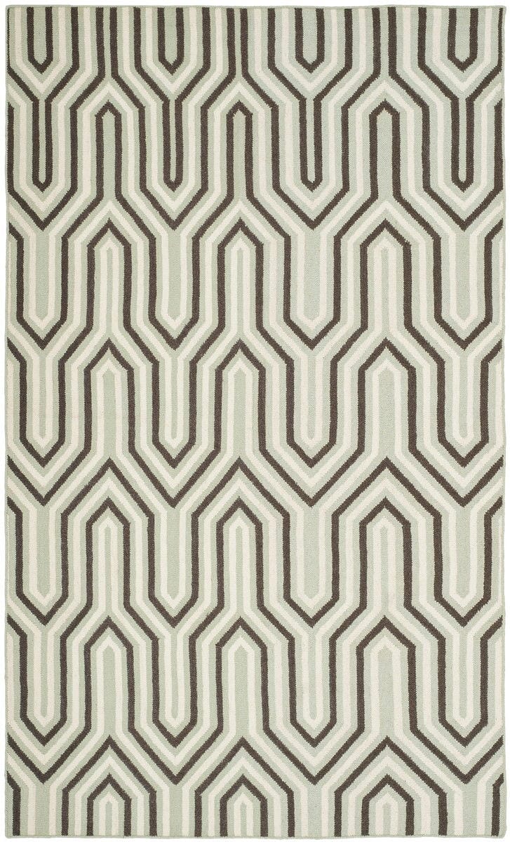 Safavieh Dhurries Dhu622A Grey / Multi Geometric Area Rug