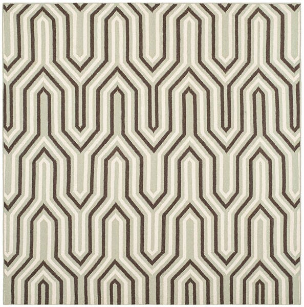 Safavieh Dhurries Dhu622A Grey / Multi Geometric Area Rug