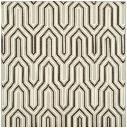 Safavieh Dhurries Dhu622A Grey / Multi Geometric Area Rug