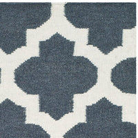 Safavieh Dhurries Dhu623B Blue / Ivory Geometric Area Rug