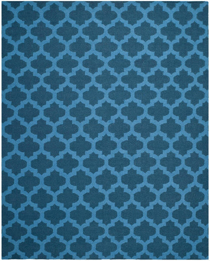 Safavieh Dhurries Dhu623C Ink Geometric Area Rug