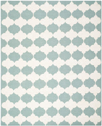 Safavieh Dhurries Dhu624A Blue / Ivory Geometric Area Rug