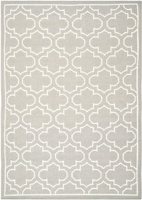 Safavieh Dhurries Dhu625B Grey / Ivory Geometric Area Rug