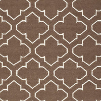 Safavieh Dhurries Dhu625C Brown / Ivory Geometric Area Rug