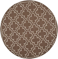 Safavieh Dhurries Dhu625C Brown / Ivory Geometric Area Rug