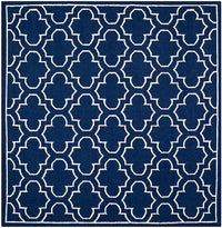 Safavieh Dhurries Dhu625D Navy / Ivory Geometric Area Rug