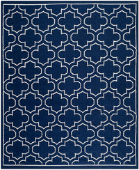 Safavieh Dhurries Dhu625D Navy / Ivory Geometric Area Rug