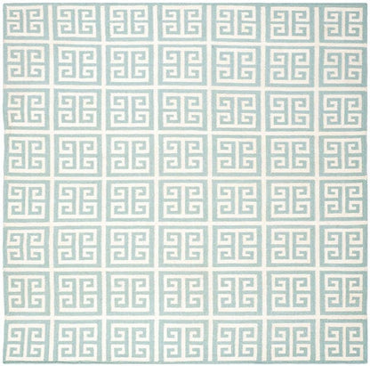 Safavieh Dhurries Dhu626A Blue / Ivory Geometric Area Rug