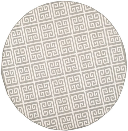 Safavieh Dhurries Dhu626B Grey / Ivory Geometric Area Rug