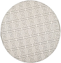 Safavieh Dhurries Dhu626B Grey / Ivory Geometric Area Rug