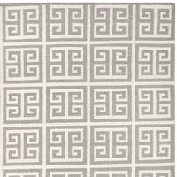 Safavieh Dhurries Dhu626B Grey / Ivory Geometric Area Rug