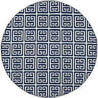 Safavieh Dhurries Dhu626D Navy / Ivory Geometric Area Rug