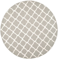 Safavieh Dhurries Dhu627B Grey / Ivory Geometric Area Rug