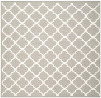 Safavieh Dhurries Dhu627B Grey / Ivory Geometric Area Rug