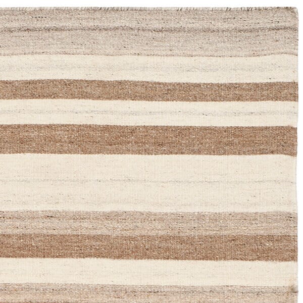 Safavieh Dhurries Dhu631A Natural / Camel Striped Area Rug