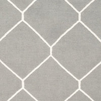 Safavieh Dhurries Dhu635B Grey / Ivory Geometric Area Rug