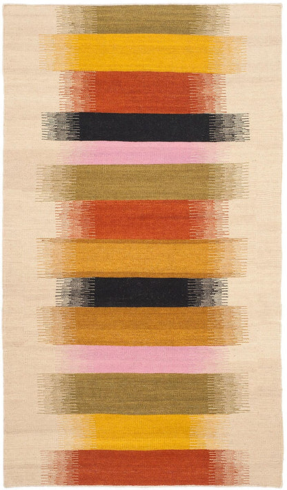 Safavieh Dhurries Dhu642A Beige / Multi Geometric Area Rug