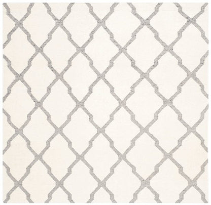 Safavieh Dhurries Dhu645A Ivory / Grey Geometric Area Rug