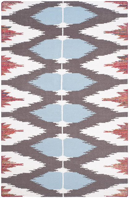 Safavieh Dhurries Dhu647A Multi Geometric Area Rug