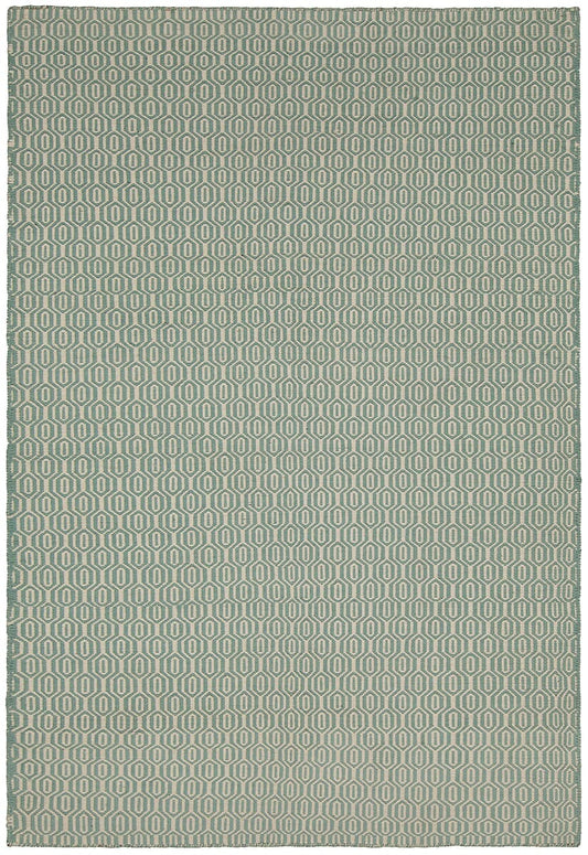 Chandra Diva Div-28602 Green Geometric Area Rug