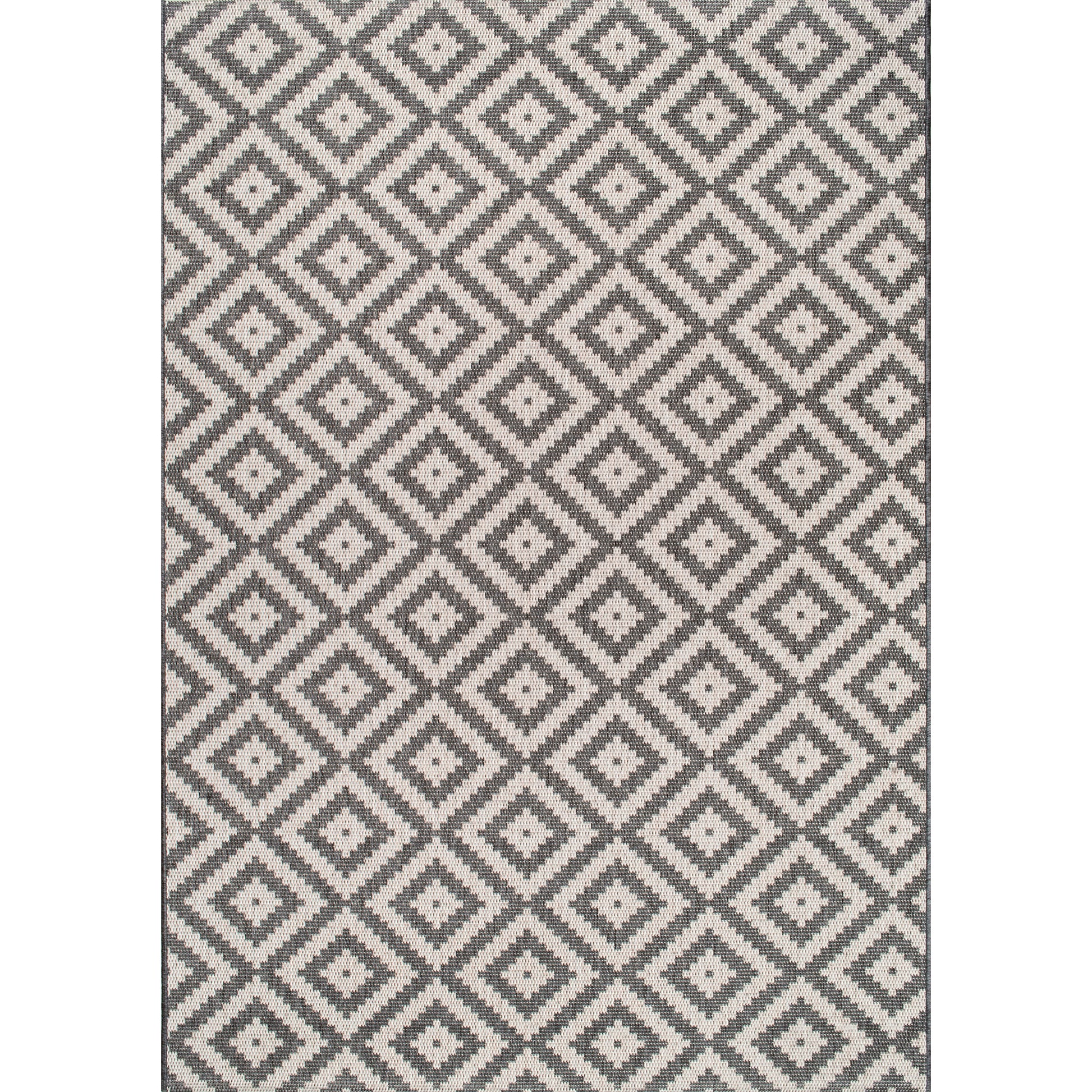 Nuloom Marybelle Tribal Trellis Nma2857C Gray Area Rug