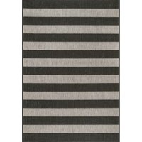 Nuloom Alexis Striped Nal2865A Black Area Rug
