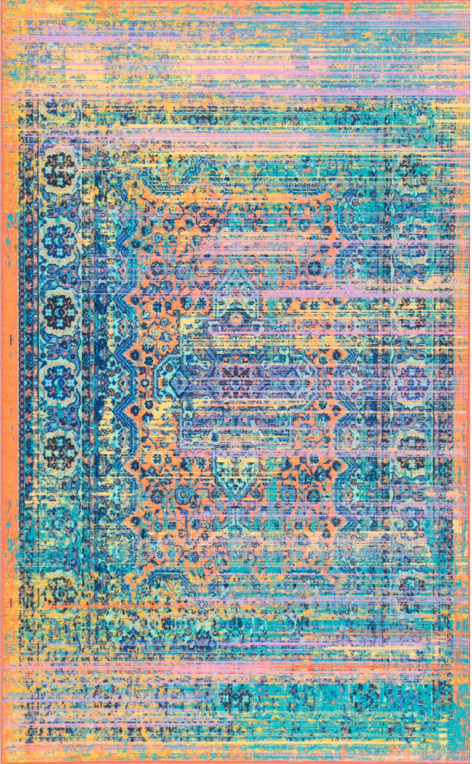 Nuloom Vintage Obdulia Nvi2518A Multi Area Rug