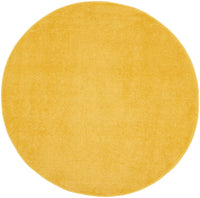 Nourison Nourison Essentials Nre01 Yellow Area Rug