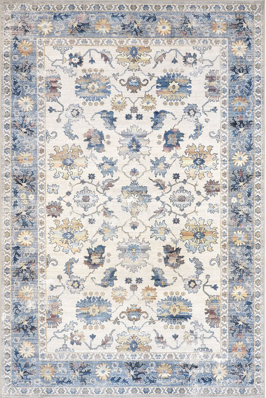 AreaRugs.com Wavaj Nwa1018A Blue Area Rug