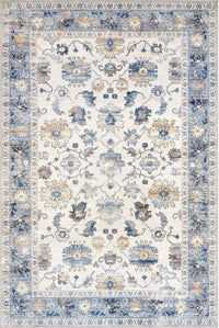 AreaRugs.com Wavaj Nwa1018A Blue Area Rug